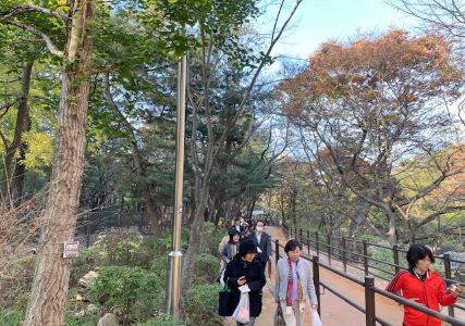 신림계곡지구 황톳길 및 어린이 물놀이장 현장 관계자 미팅 및 라운딩